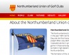 The County Golf website for Northumberland. 
