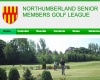 Showing fixtures, results, gallery and news about a competitive golf league for senior golfers in clubs in Northumberland